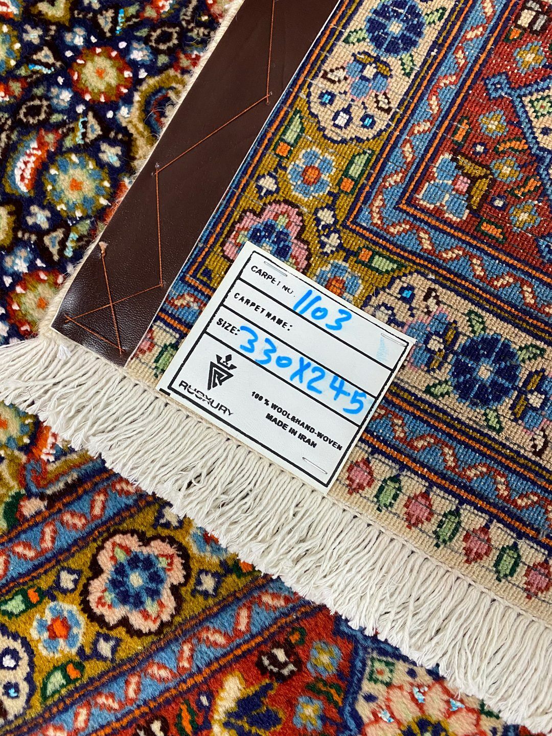 Masterpiece 3.3x2.5M Mood Persian Rug (Silkinlaid) - Image 19
