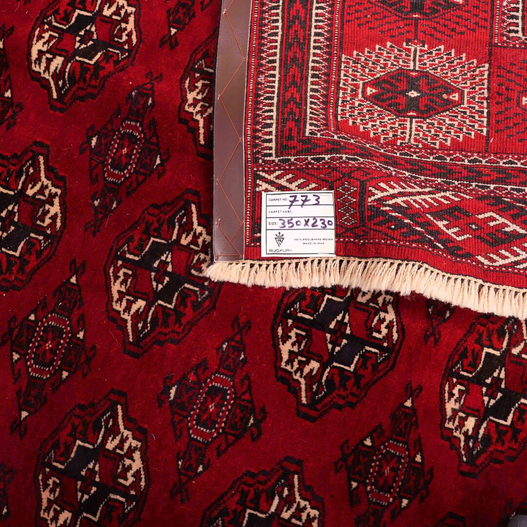 3.5x2.3M Persian Turkaman Rug - Image 5