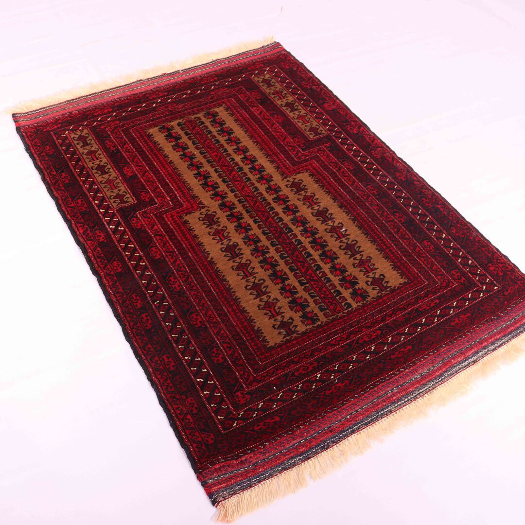 Antique Prayer Rug (Balouchi) 60years Old - Image 2