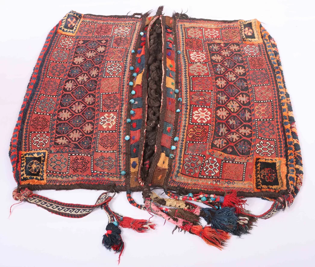 Antique Persian Balouchi Saddle Bag - Image 2