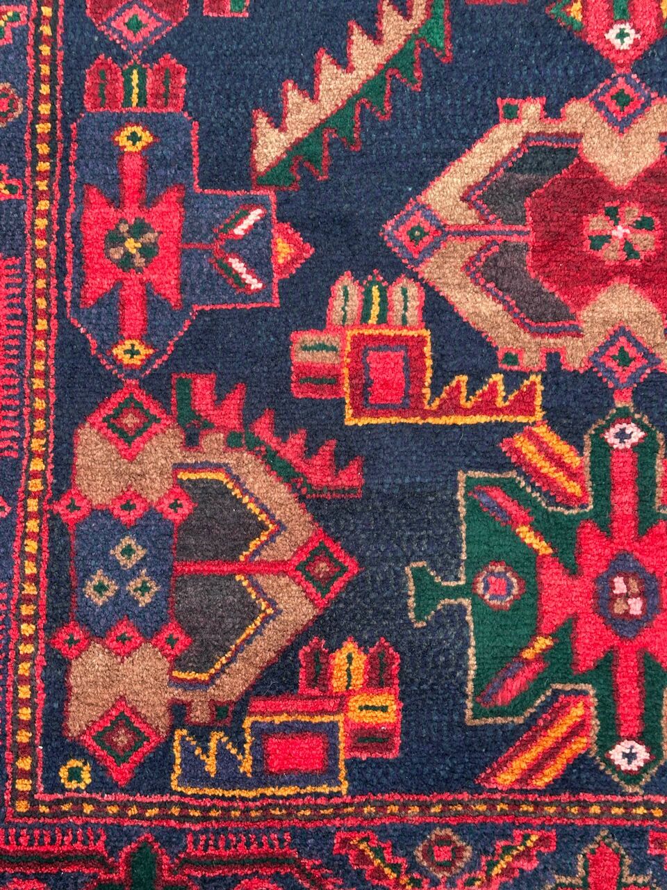 1.8x1.05m Zanjan Persian Rug - Image 6