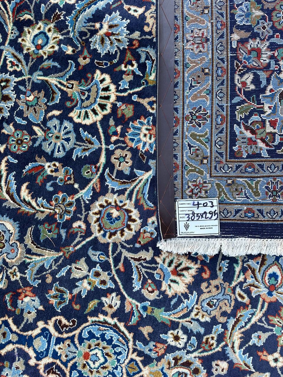 4x3M Top Quality Persian Kashmar Rug - Image 11
