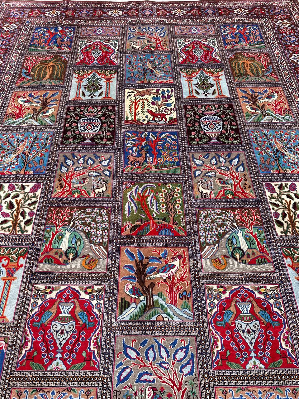 4x3M Garden Design Kashmar Persian Rug - Image 3
