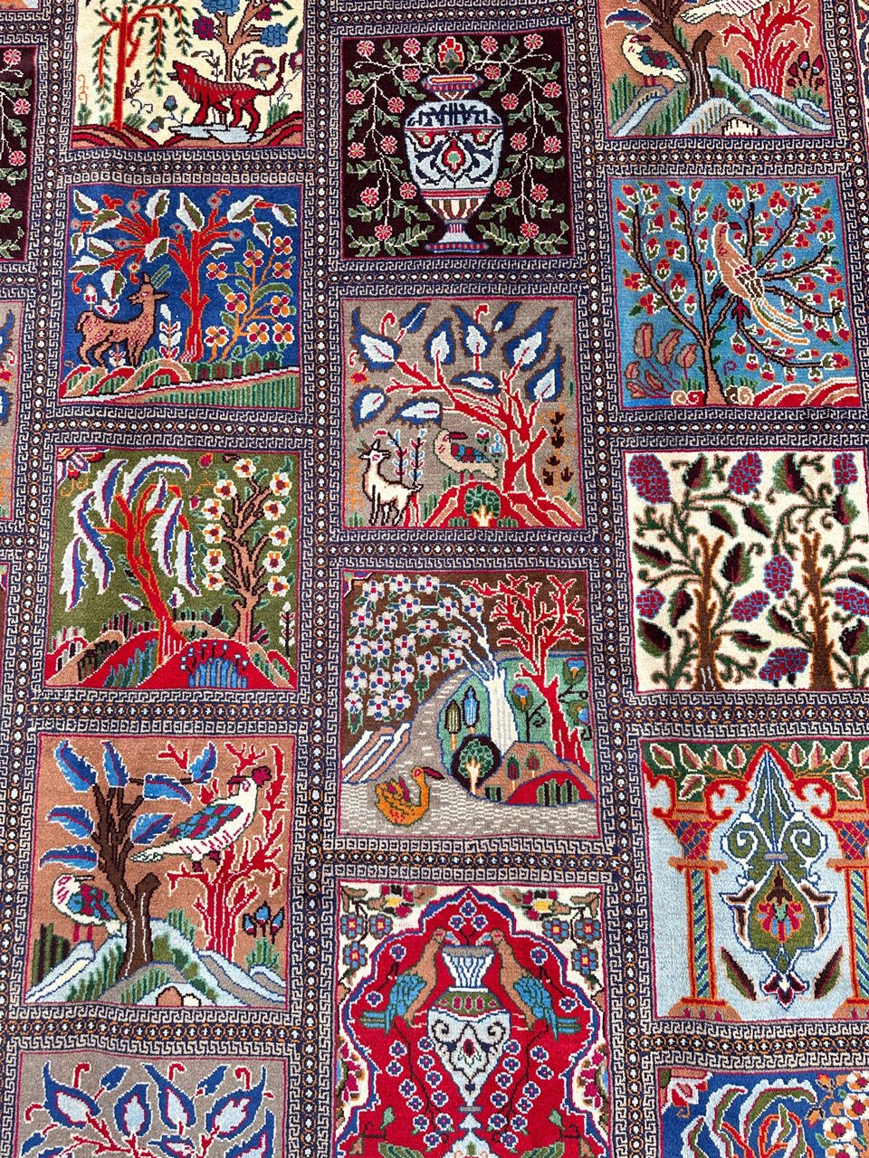 4x3M Garden Design Kashmar Persian Rug - Image 7