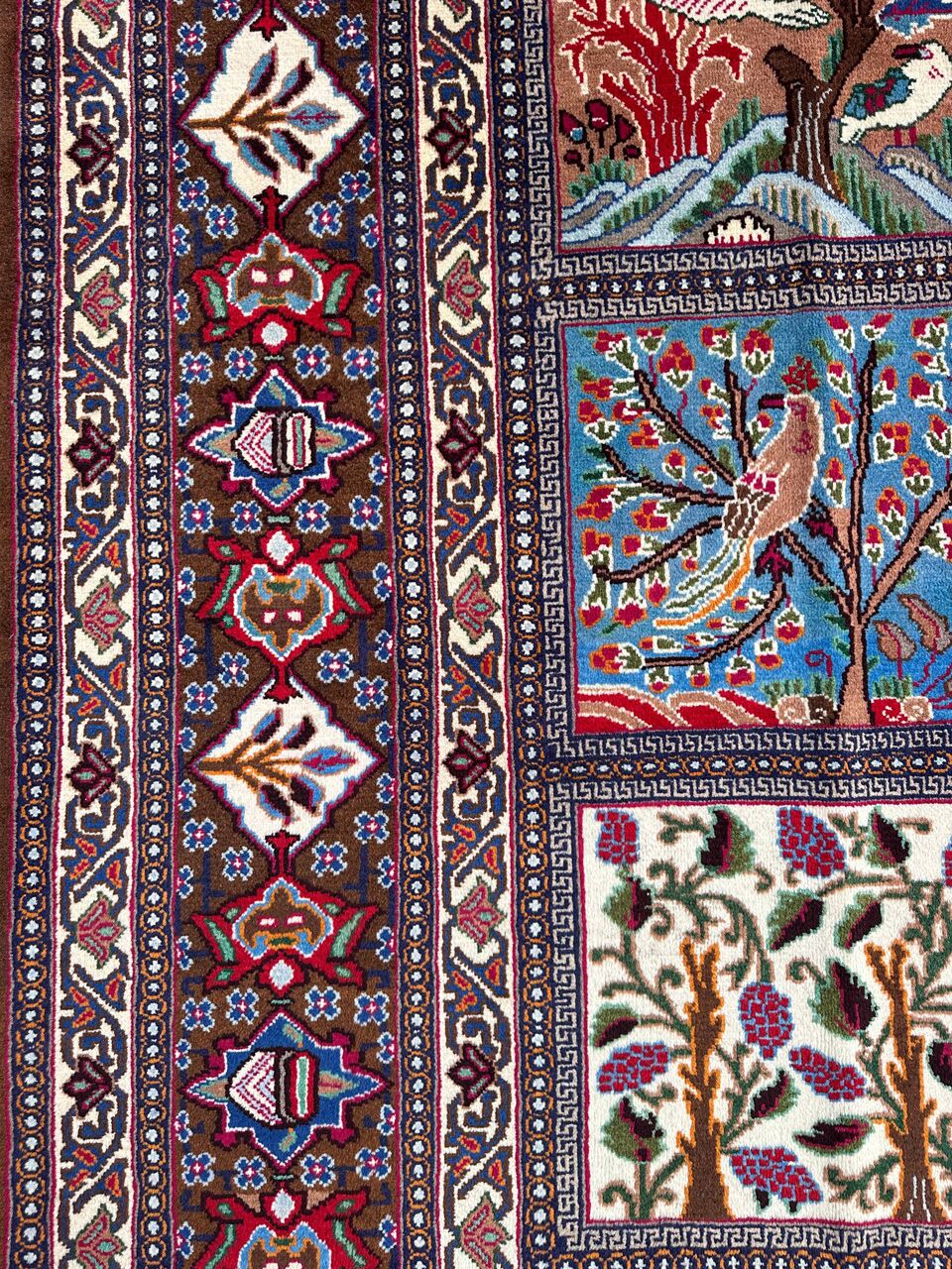 4x3M Garden Design Kashmar Persian Rug - Image 5