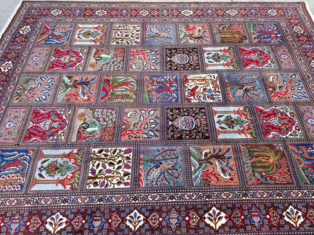 4x3M Garden Design Kashmar Persian Rug - Image 6