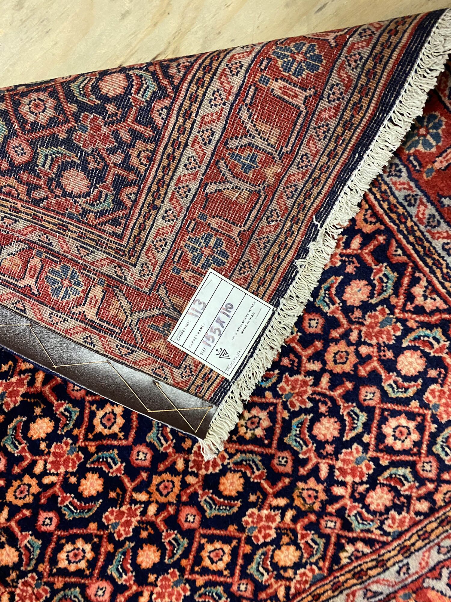 1.5x1.1M Herati Design Sarough - Image 4