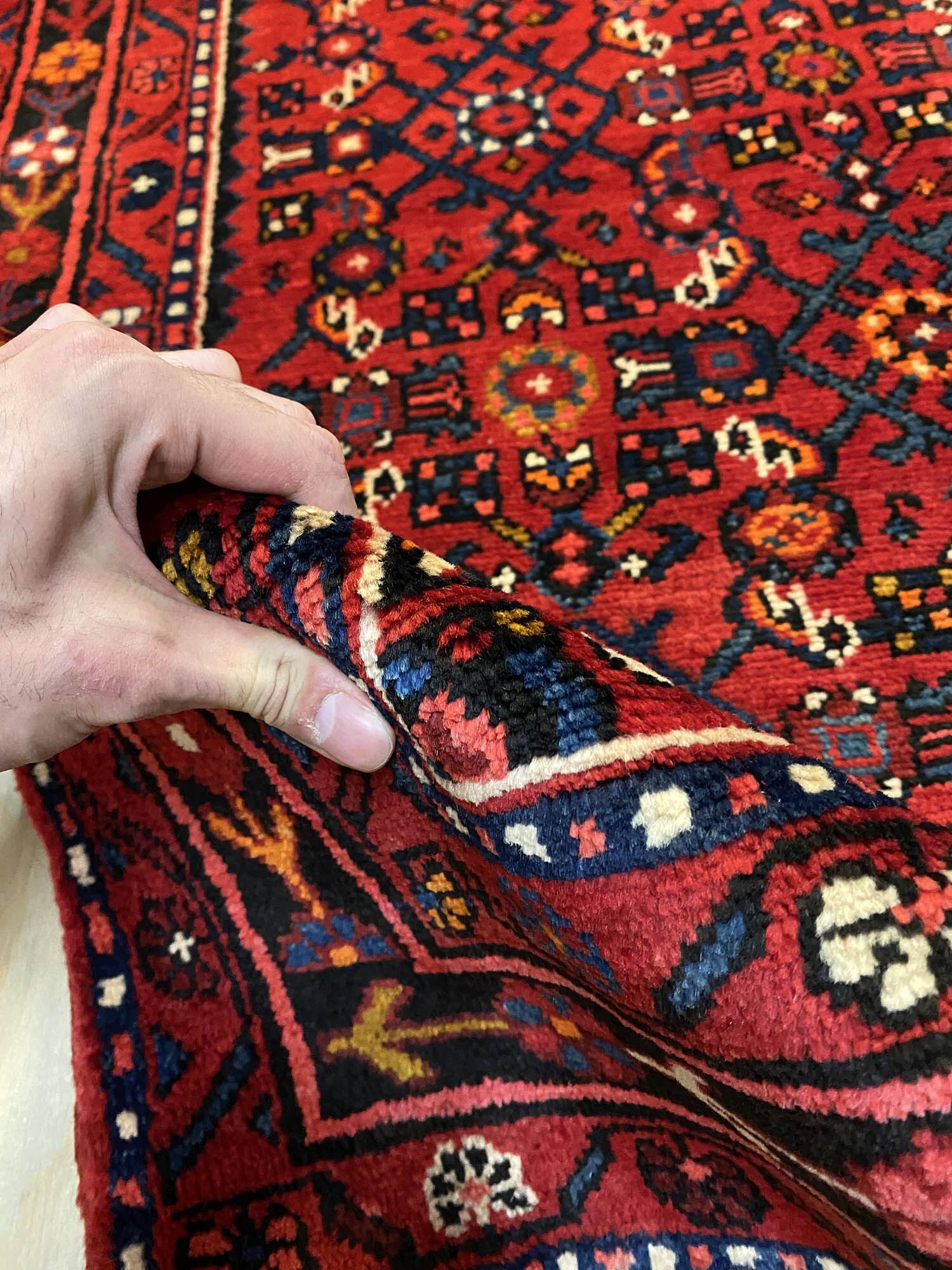 4.2M Hamedan Persian Runner (Hosseinabad) - Image 5