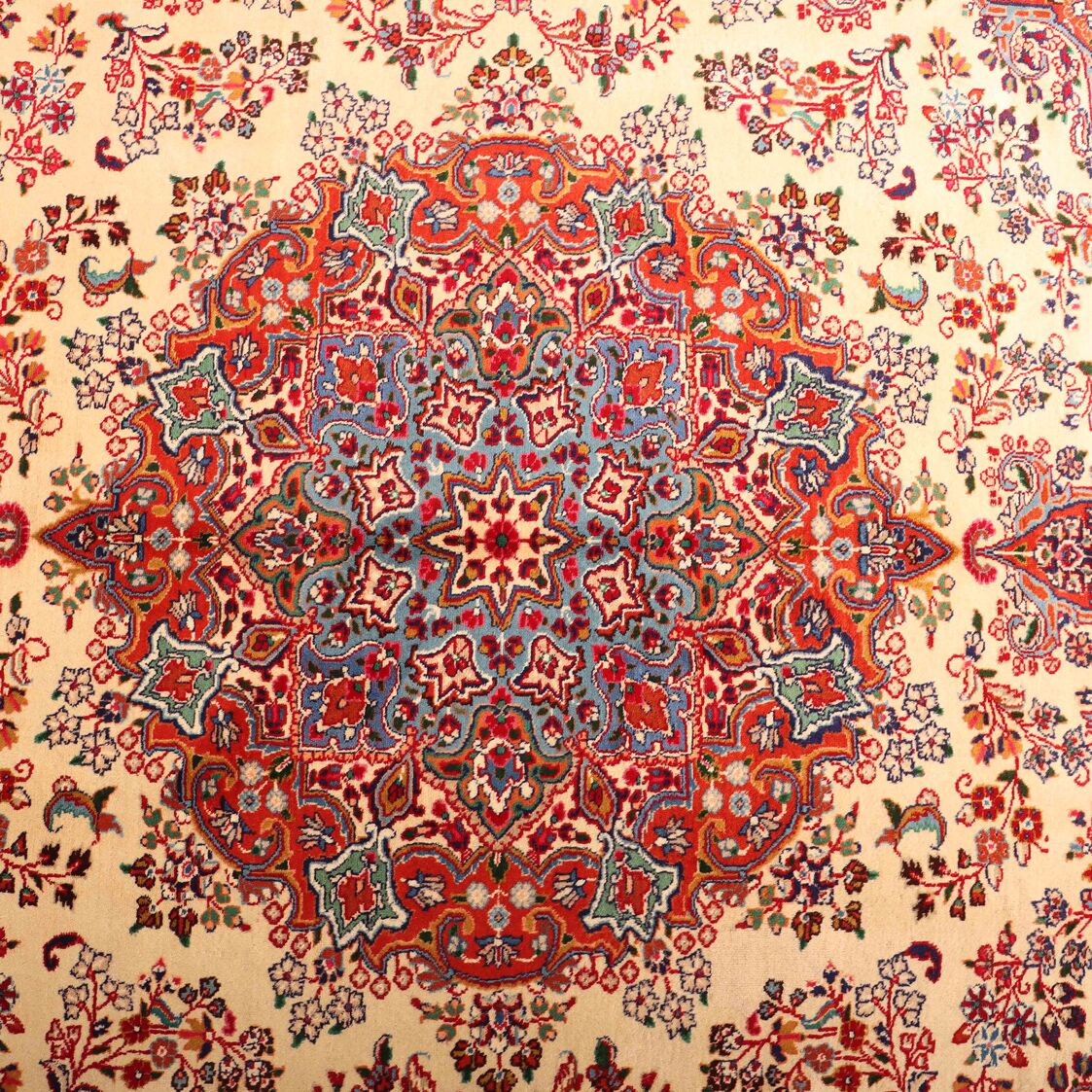 3.4x2.4M Classic Persian Sabzevar Rug - Image 4